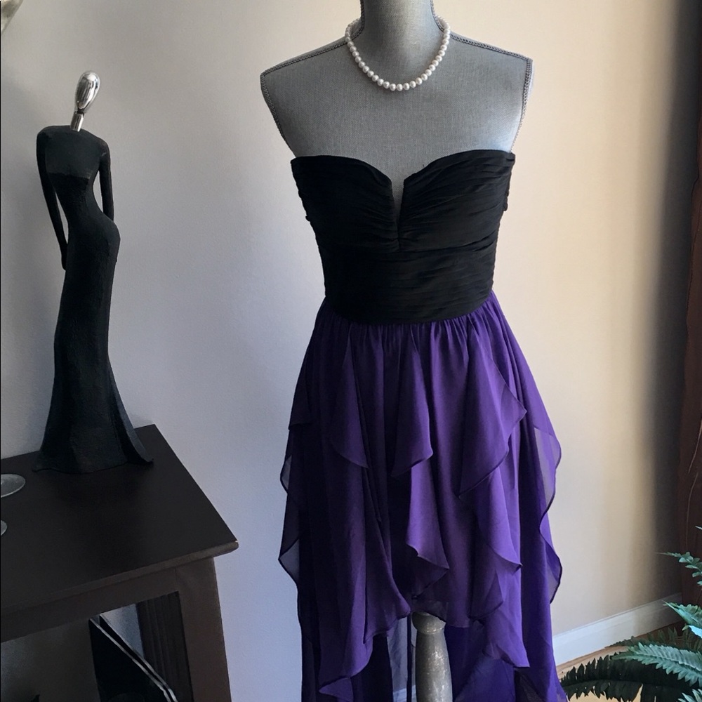 Hi Lo Strapless Dress